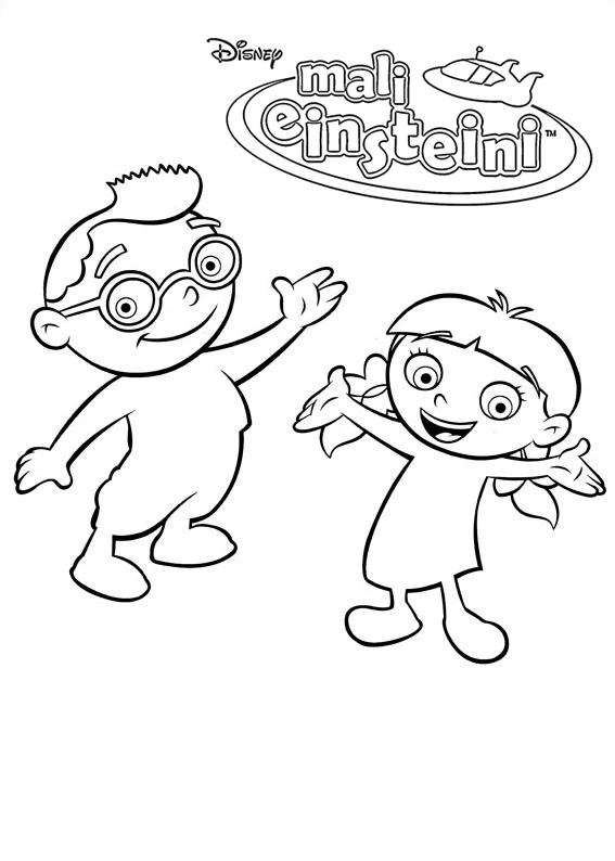 image de coloriage Little Einsteins pour enfant