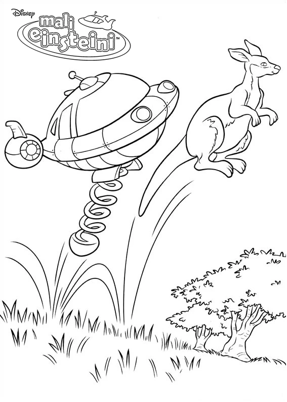 image de coloriage Little Einsteins pour enfant 1