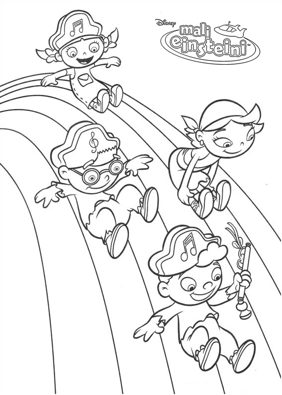 coloriage Little Einsteins pour enfant a imprimer gratuit 1