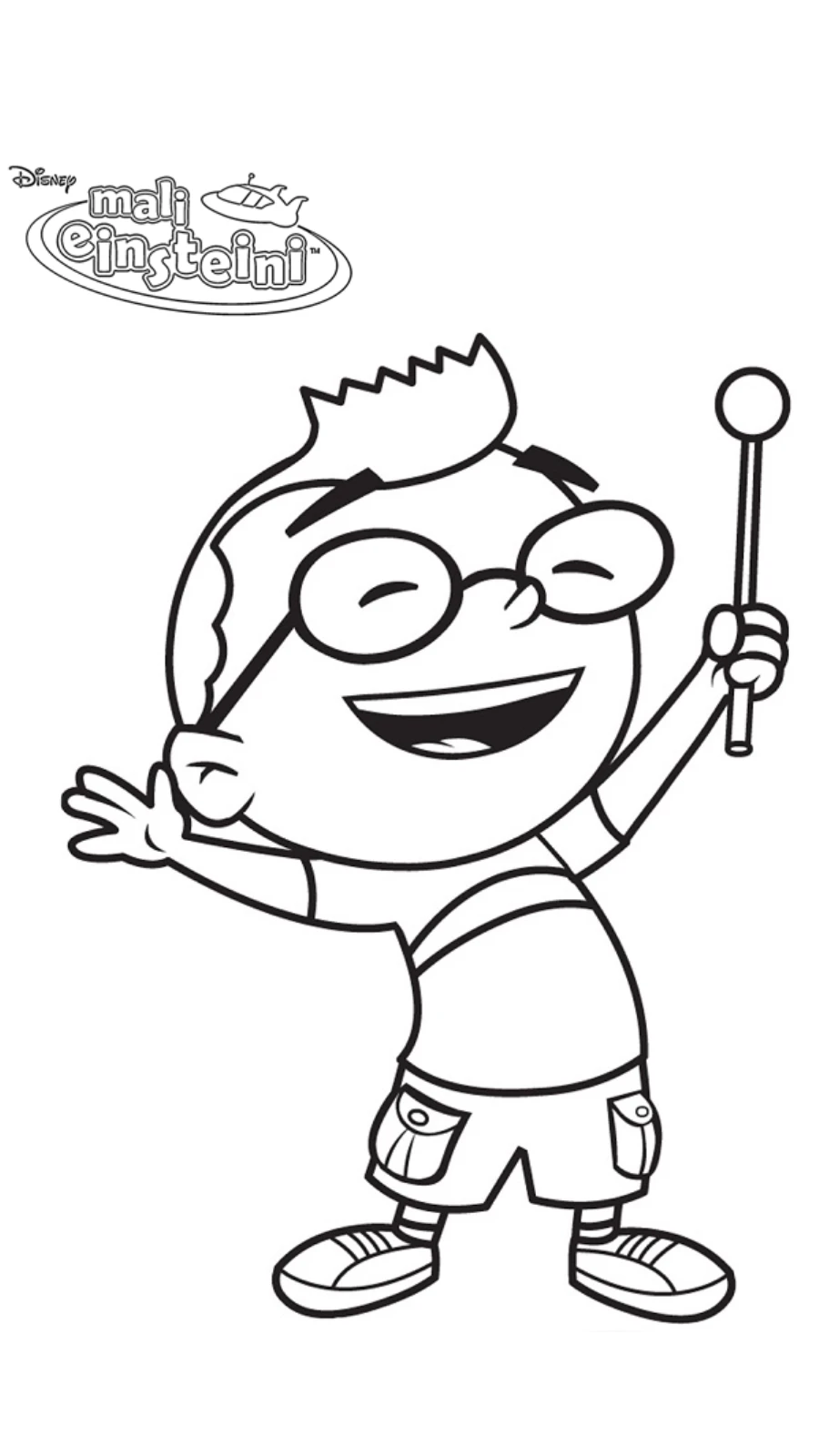 coloriage Little Einsteins à imprimer pour enfant de 10 ans