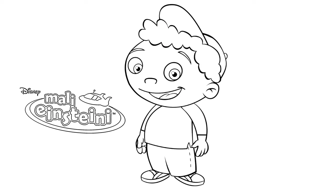 coloriage Little Einsteins et découpage à imprimer