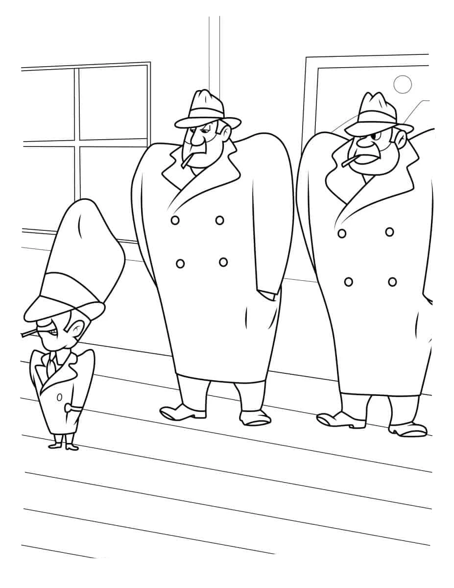 coloriage Looney Tunes à imprimer pdf