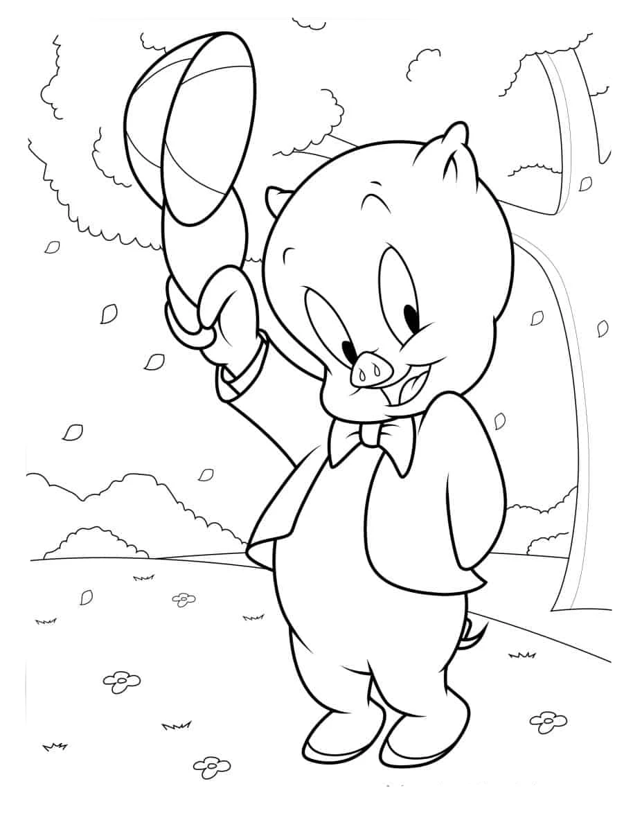 coloriage Looney Tunes pour enfant a imprimer gratuit