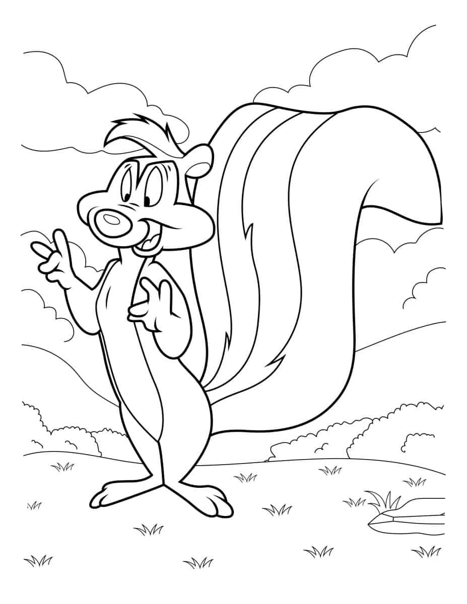 coloriage Looney Tunes a imprimer