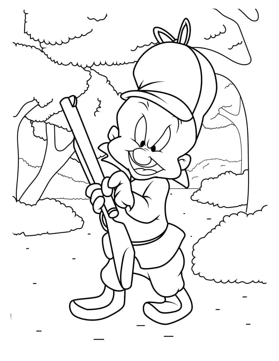 image pour coloriage Looney Tunes enfant