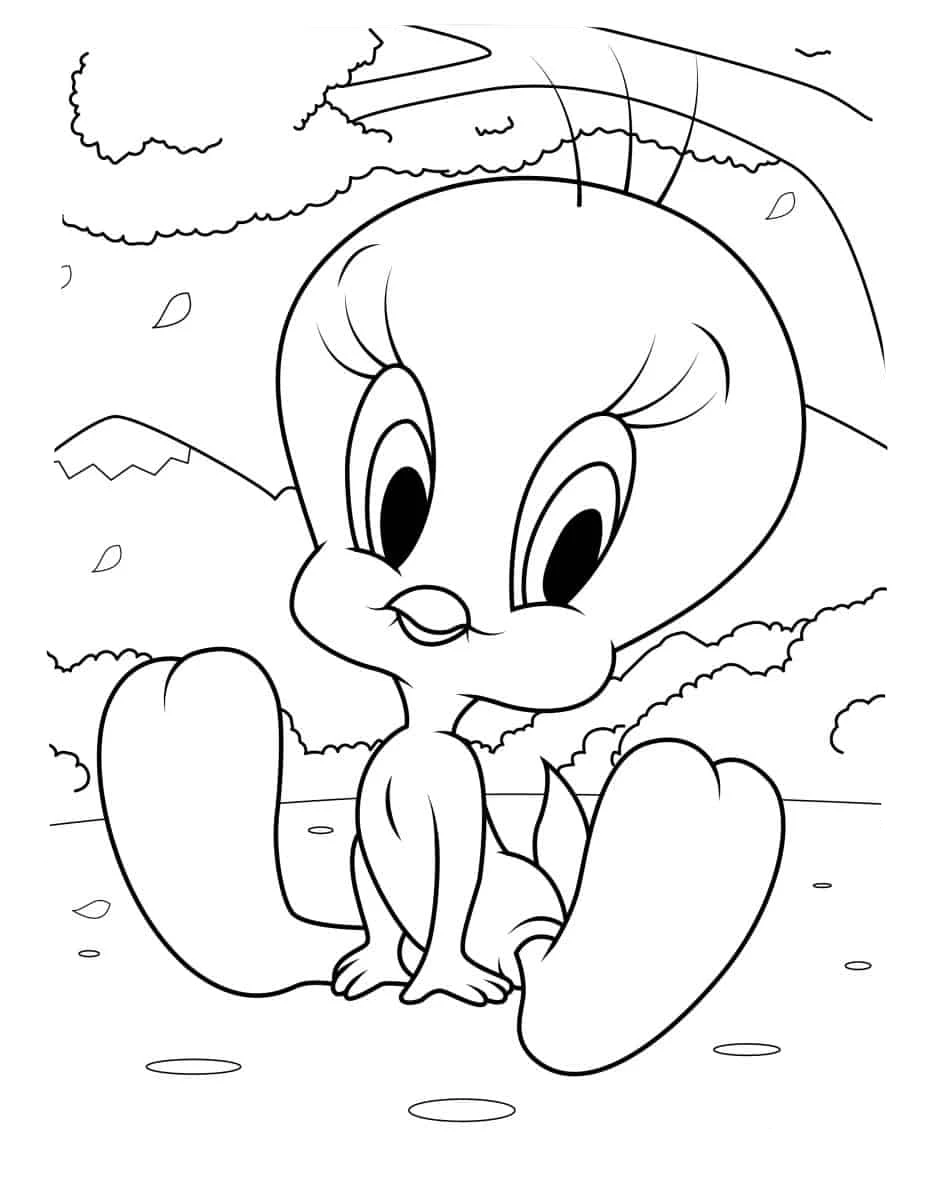 coloriage Looney Tunes à imprimer pour enfants