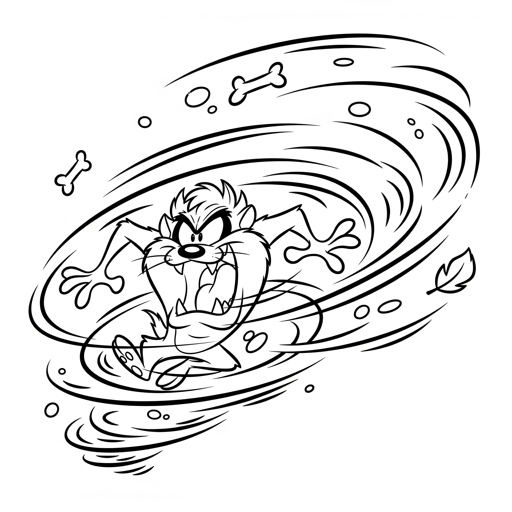 coloriage Looney Tunes et dessin a imprimer