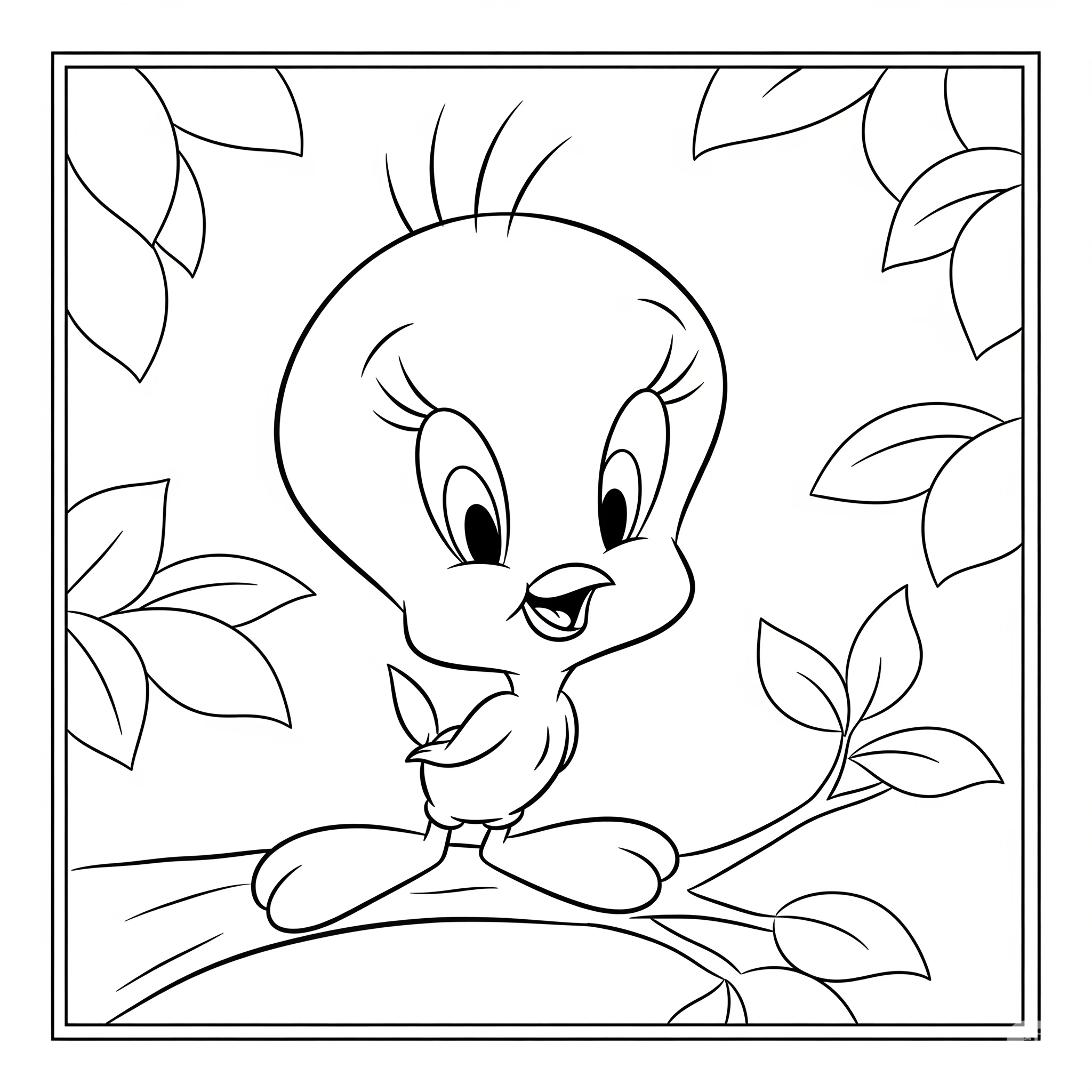 image pour coloriage Looney Tunes enfant 2