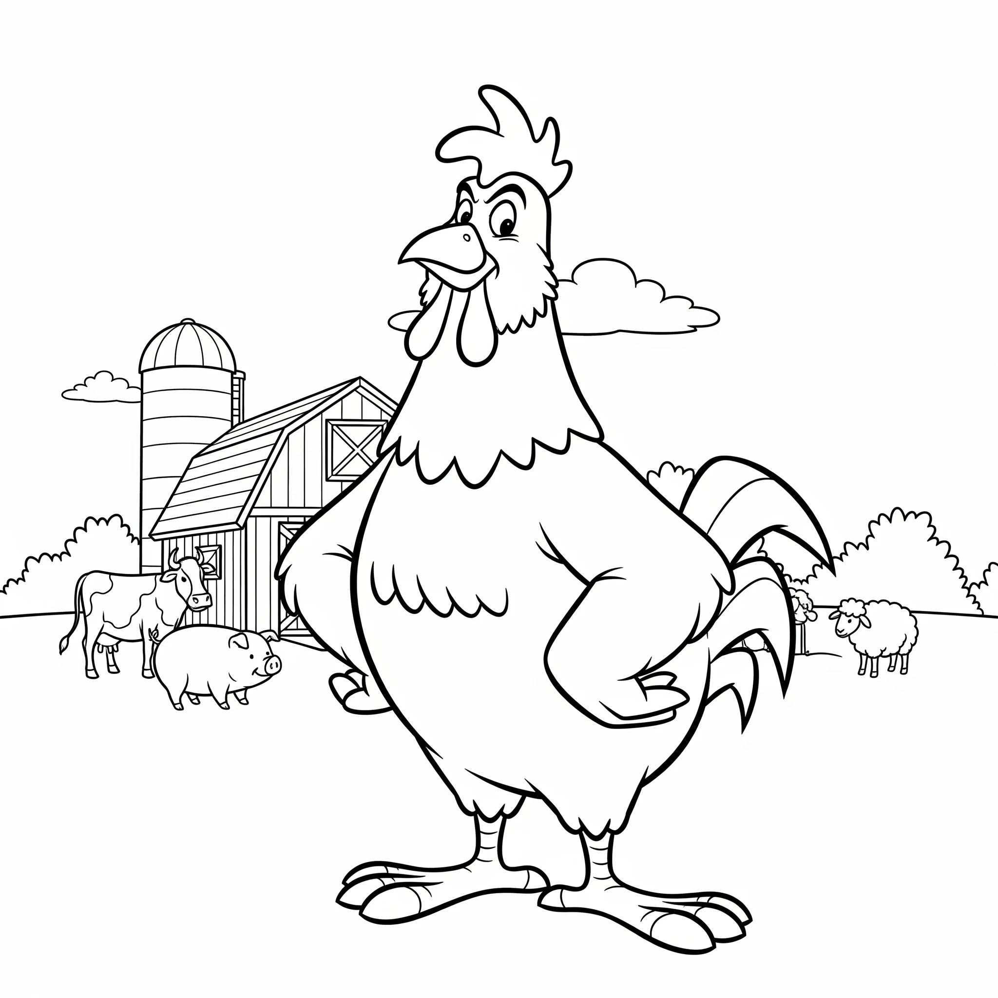 coloriage Looney Tunes gratuit