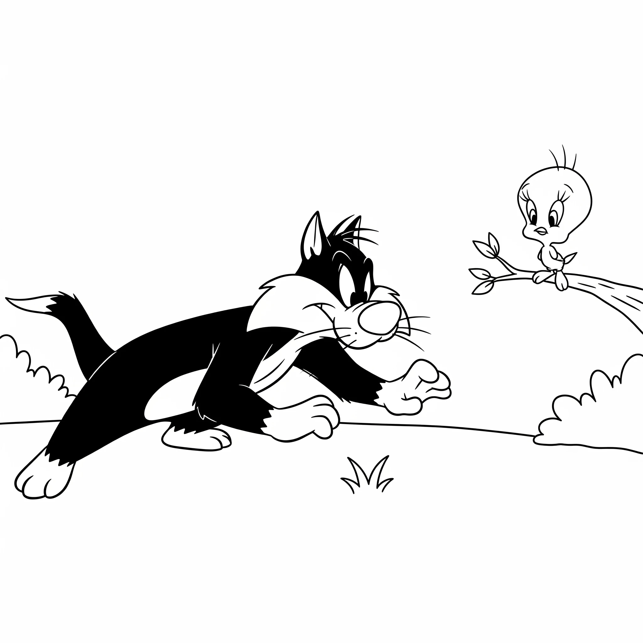 coloriage Looney Tunes à imprimer