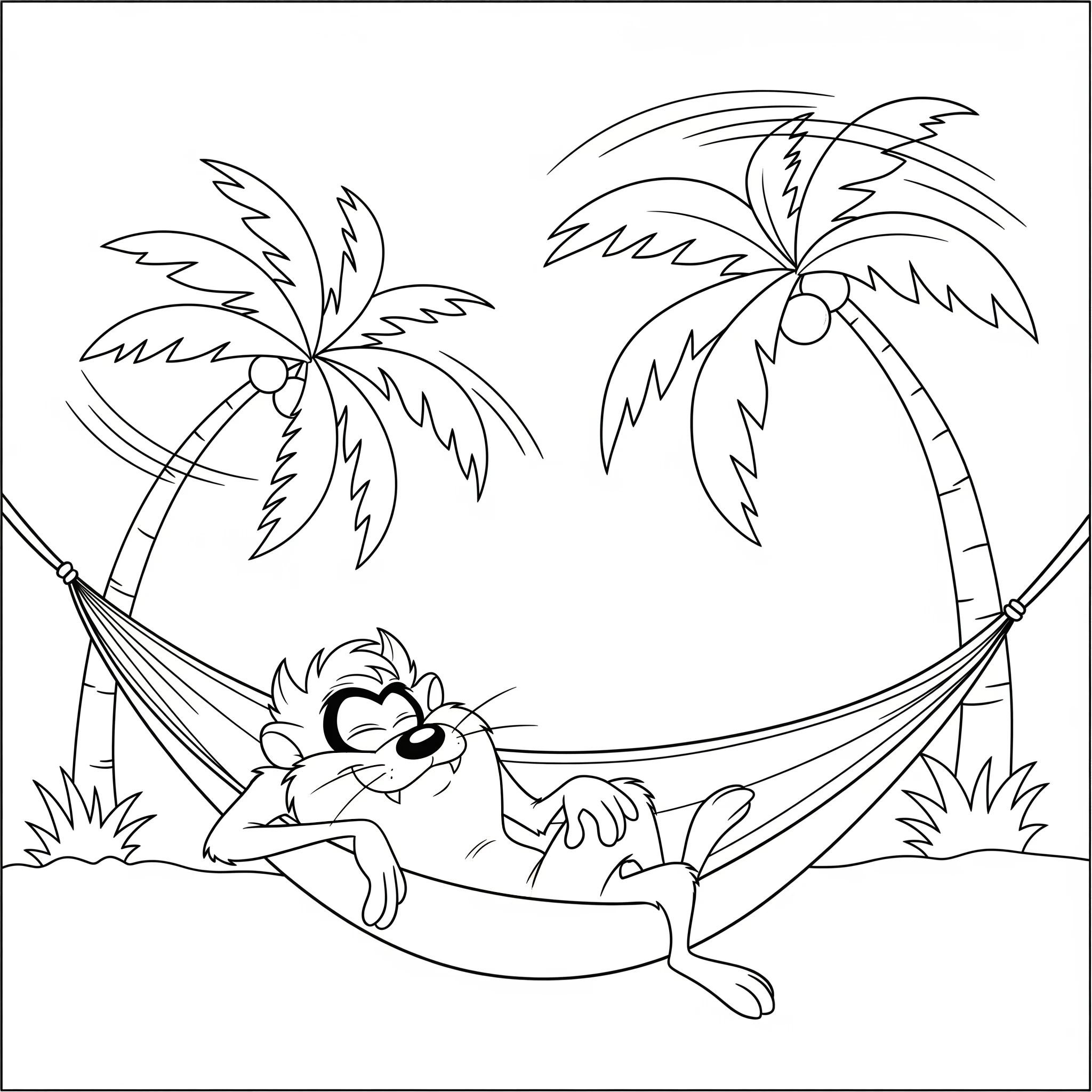 coloriage Looney Tunes pour enfants a imprimer gratuit
