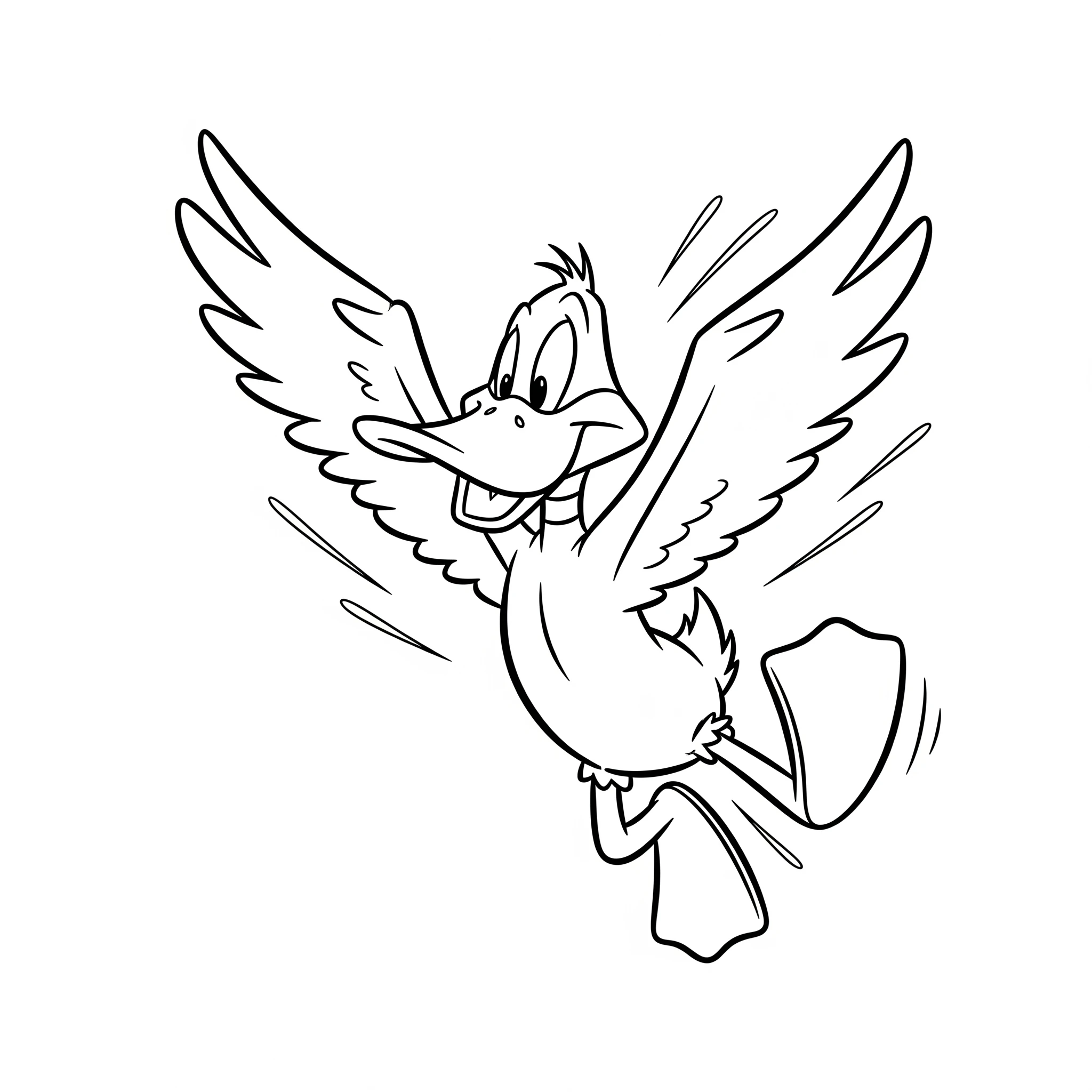 coloriage Looney Tunes gratuit à imprimer