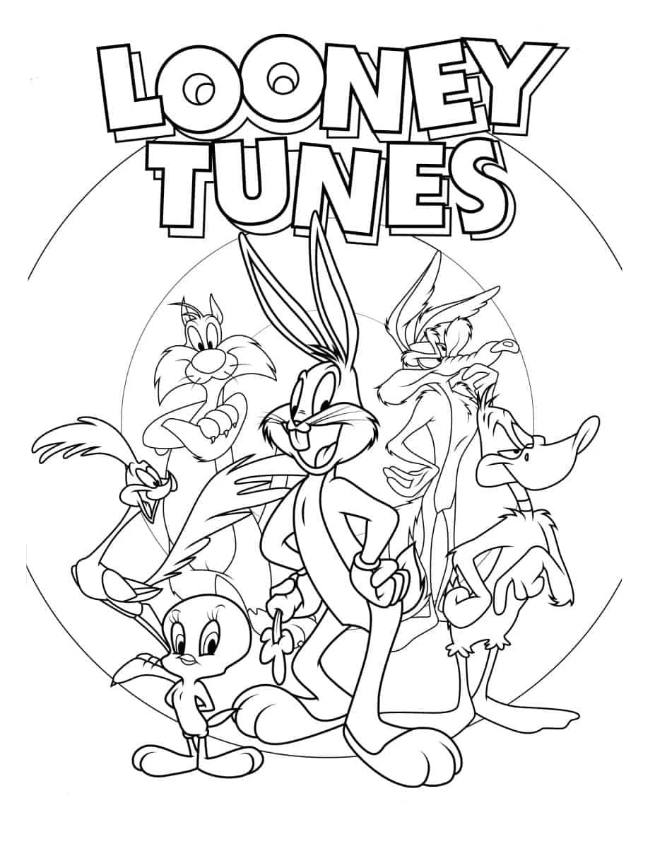 coloriage Looney Tunes a imprimer gratuitement