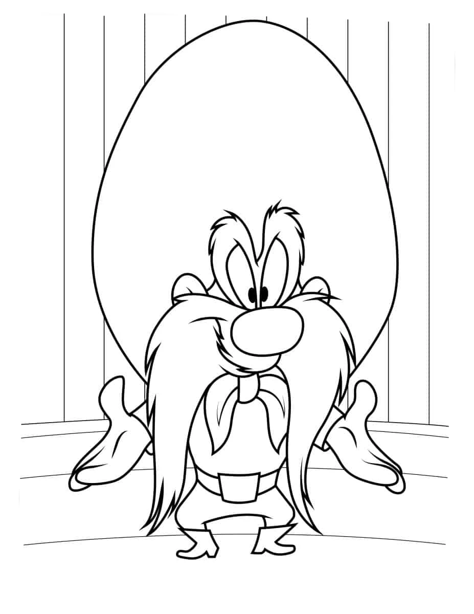 coloriage Looney Tunes à imprimer pdf gratuit