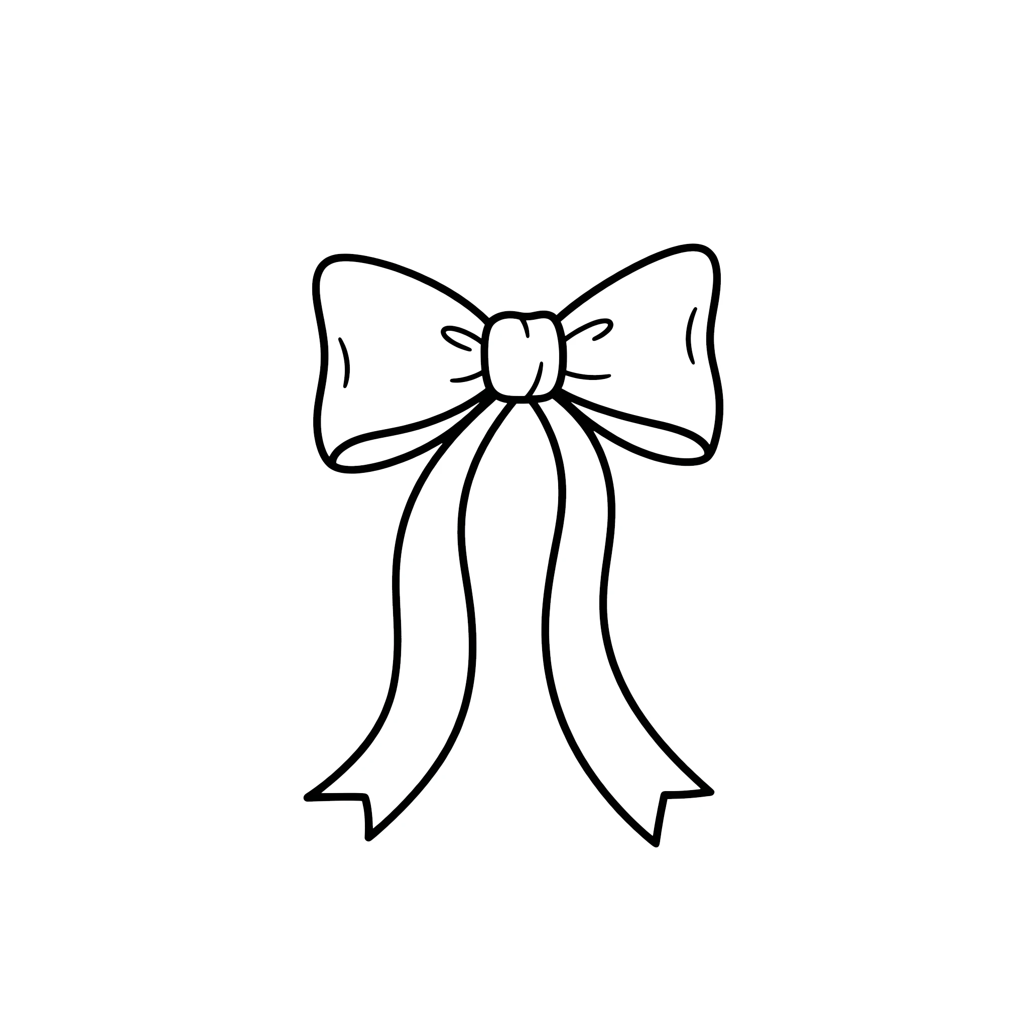 coloriage Noeud pour bebe a imprimer
