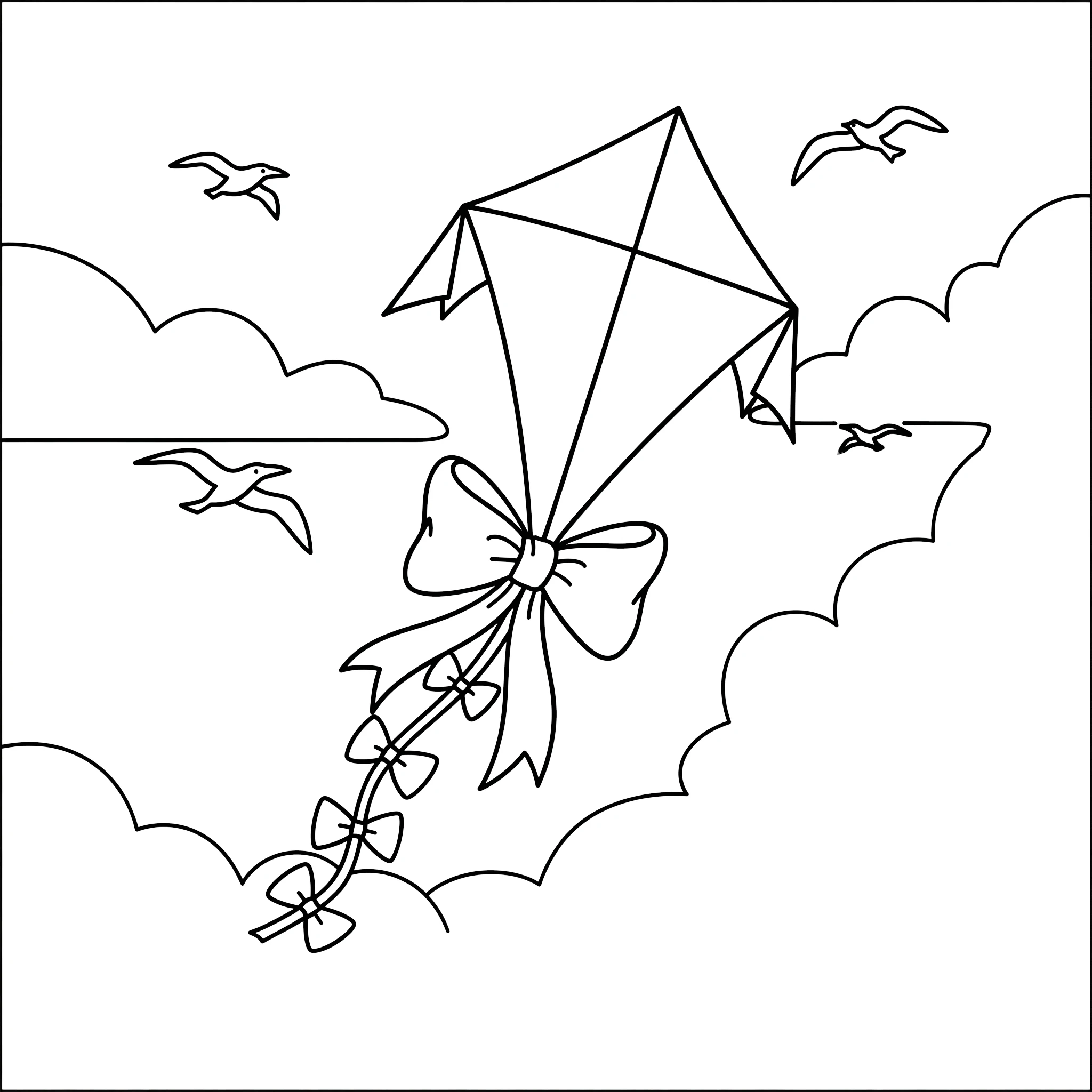 coloriage Noeud a imprimer 1