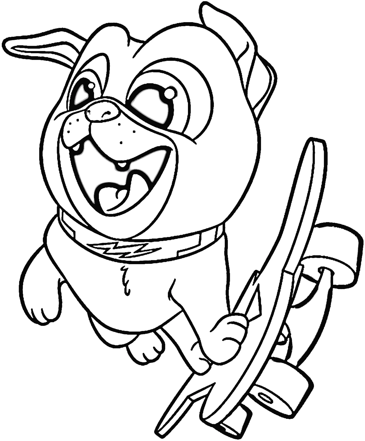 coloriage Puppy Dog Pals à imprimer gratuitement
