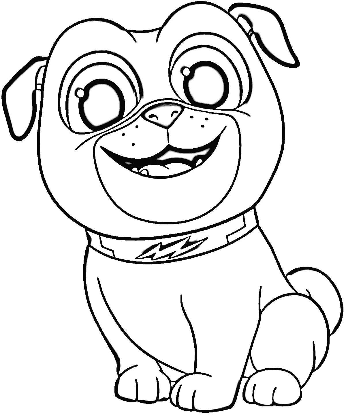 coloriage Puppy Dog Pals pour enfants à télécharger