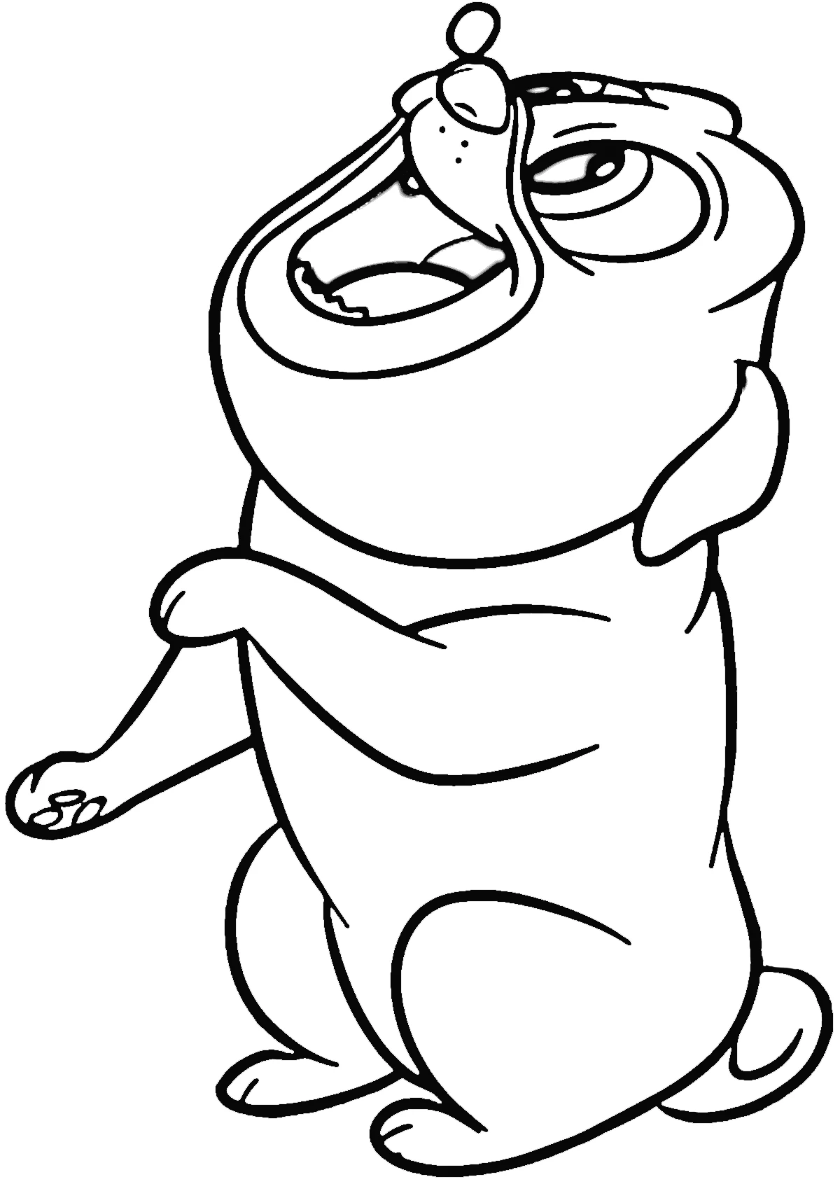 coloriage Puppy Dog Pals pour enfant de 2 ans