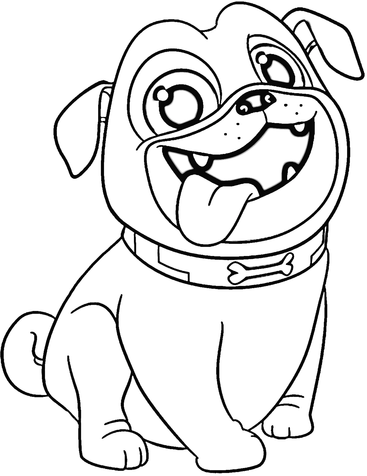 coloriage Puppy Dog Pals a imprimer gratuit