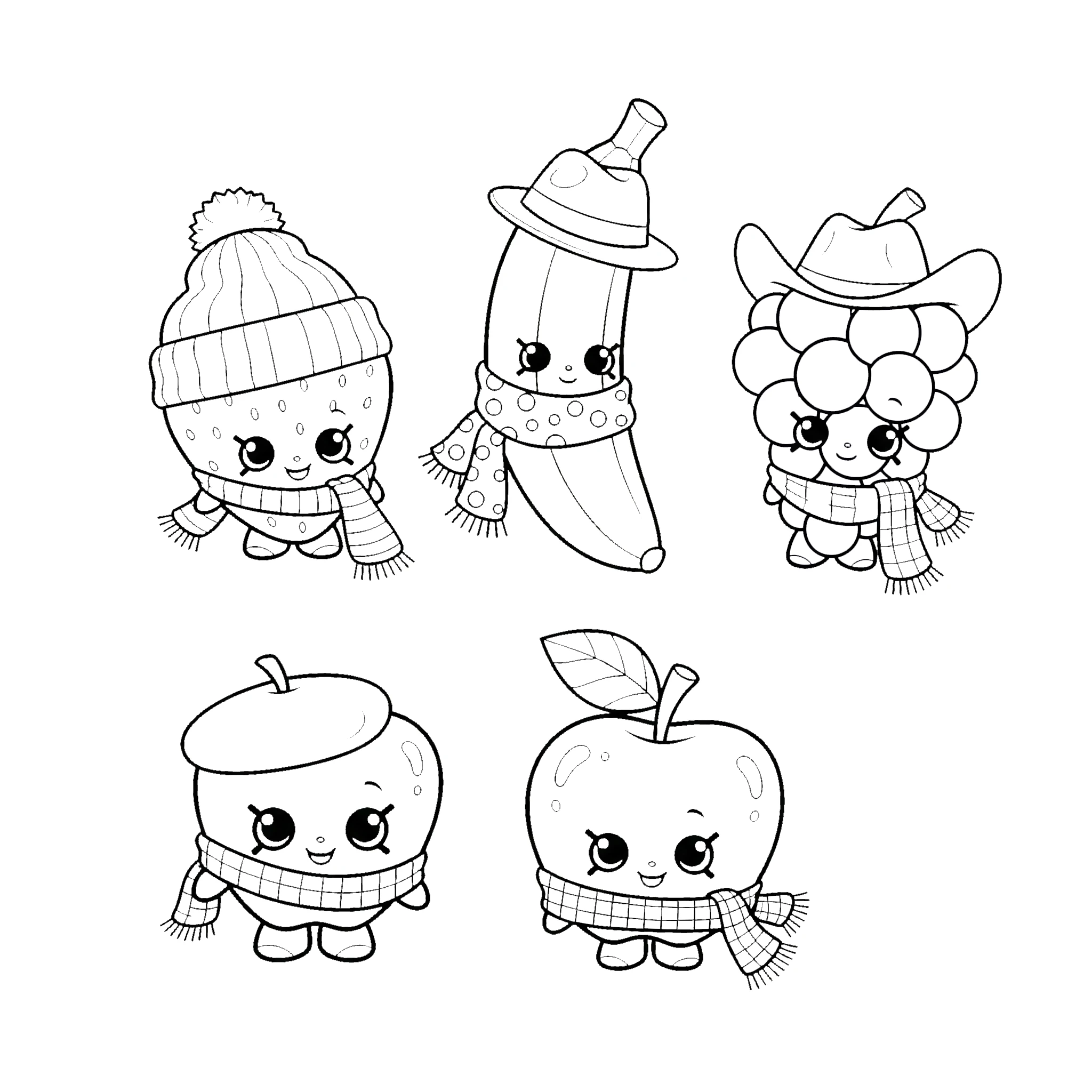 coloriage Shopkins pour enfant à imprimer