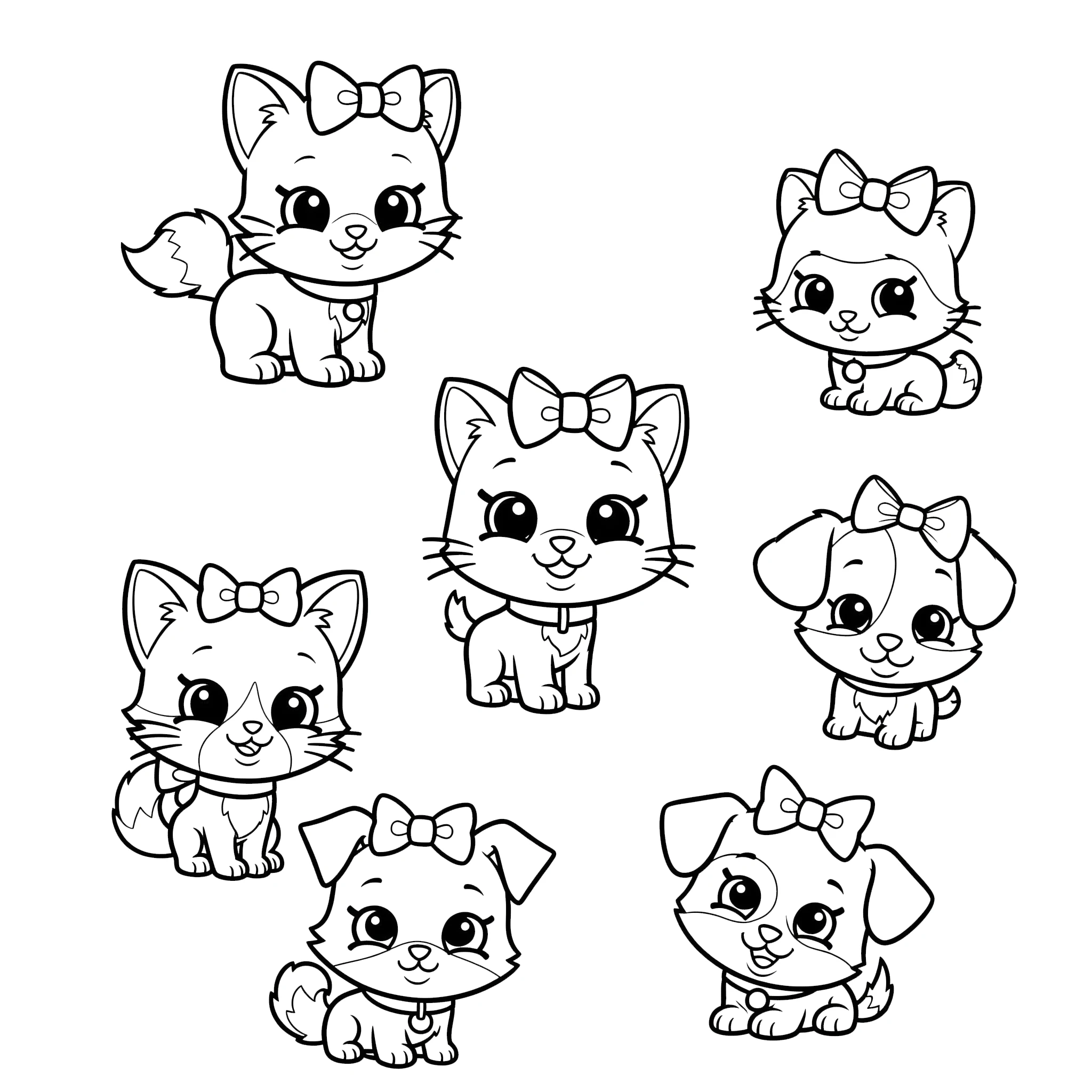 coloriage Shopkins pour enfant de 5 ans
