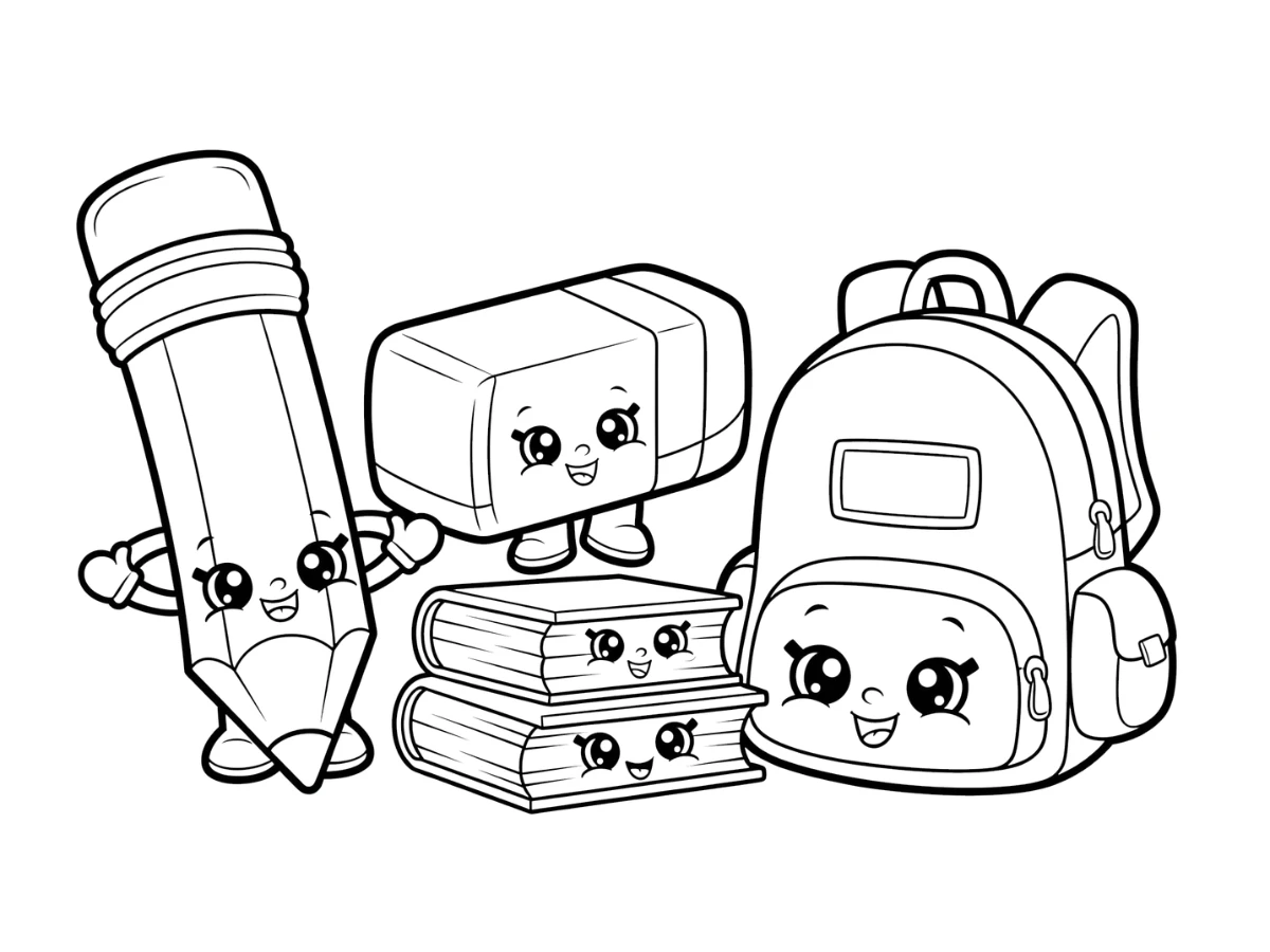 coloriage Shopkins à imprimer gratuit