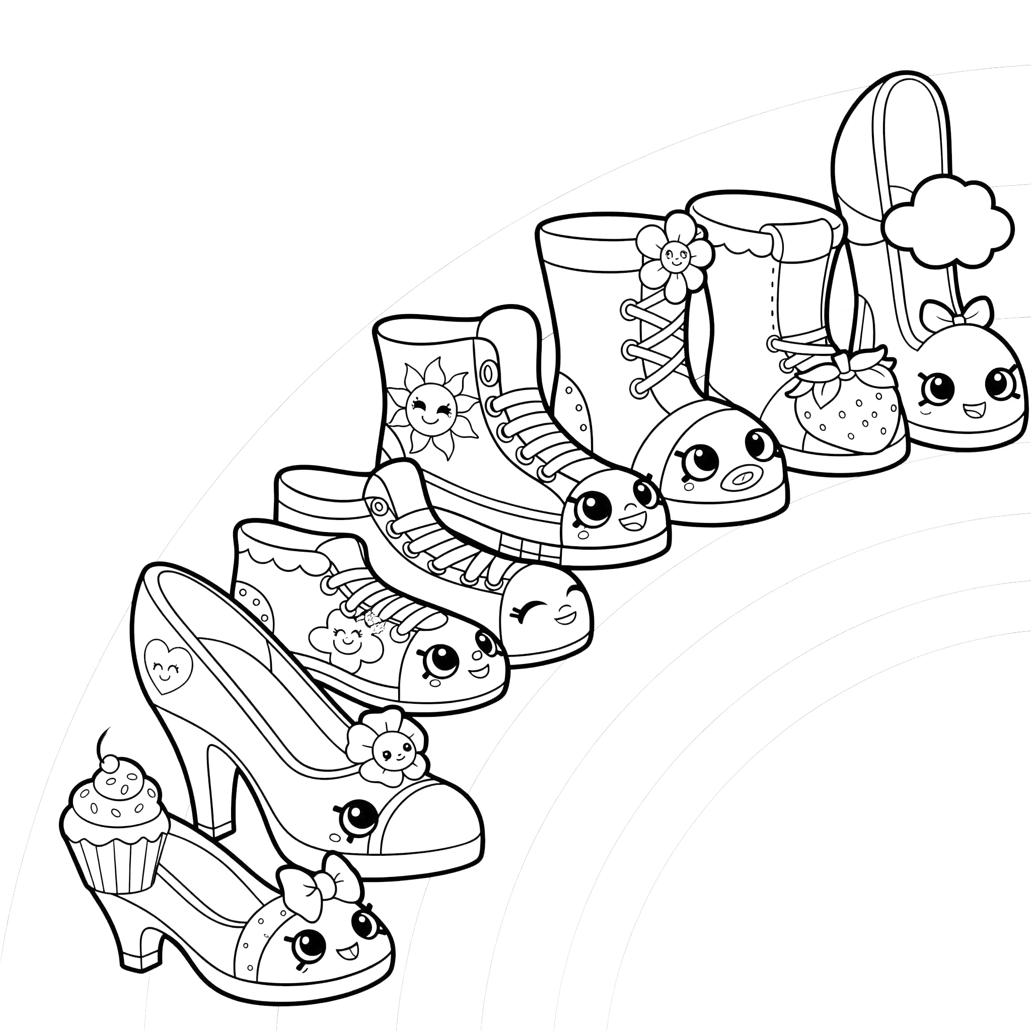 coloriage Shopkins gratuit a imprimer