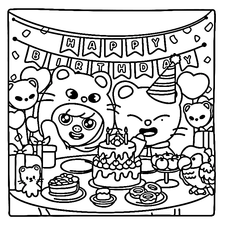 coloriage Skzoo et dessin a imprimer