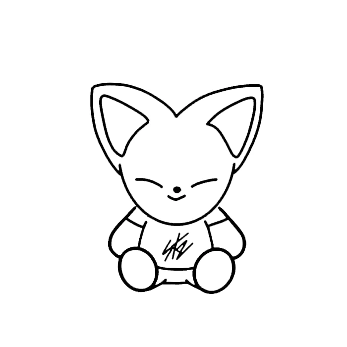 imprimer coloriage Skzoo