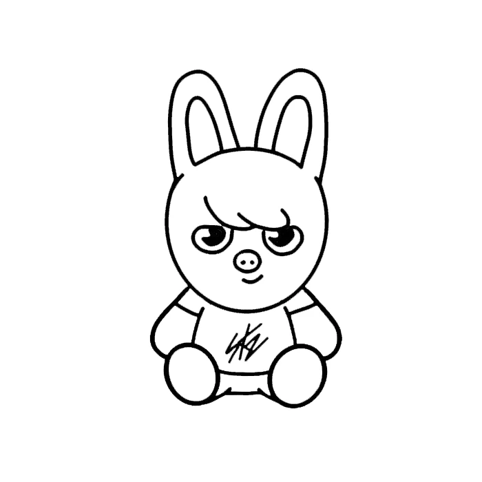 coloriage Skzoo de pour enfants