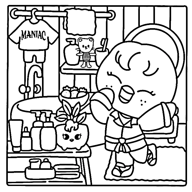 coloriage Skzoo à imprimer gratuitement pdf 1