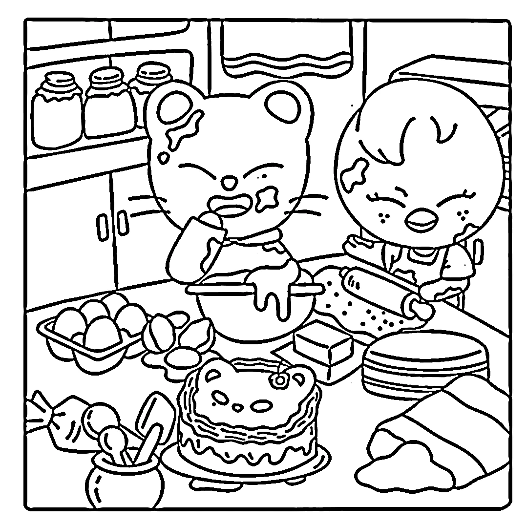 coloriage Skzoo pour enfant de 10 ans