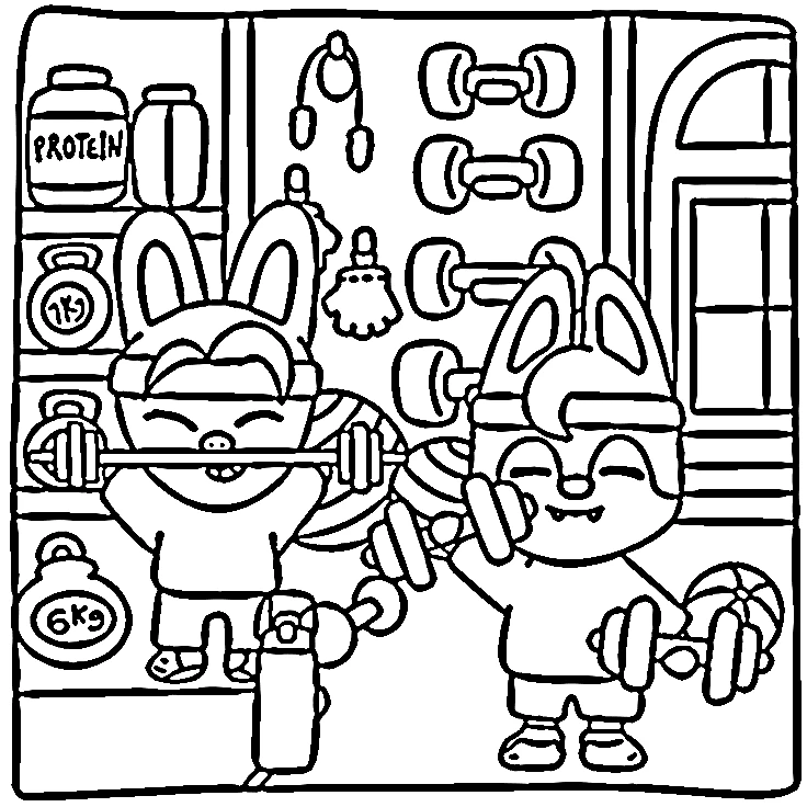 coloriage Skzoo à imprimer pour enfants