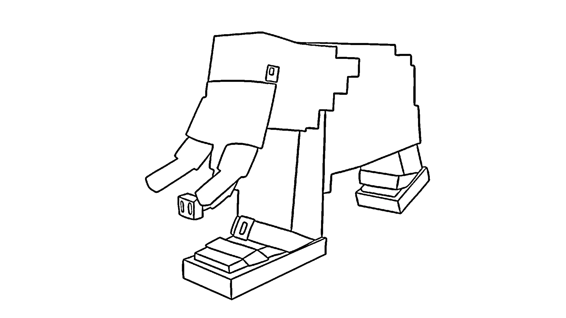 coloriage Steal a Brainrot educatif pour enfant 1