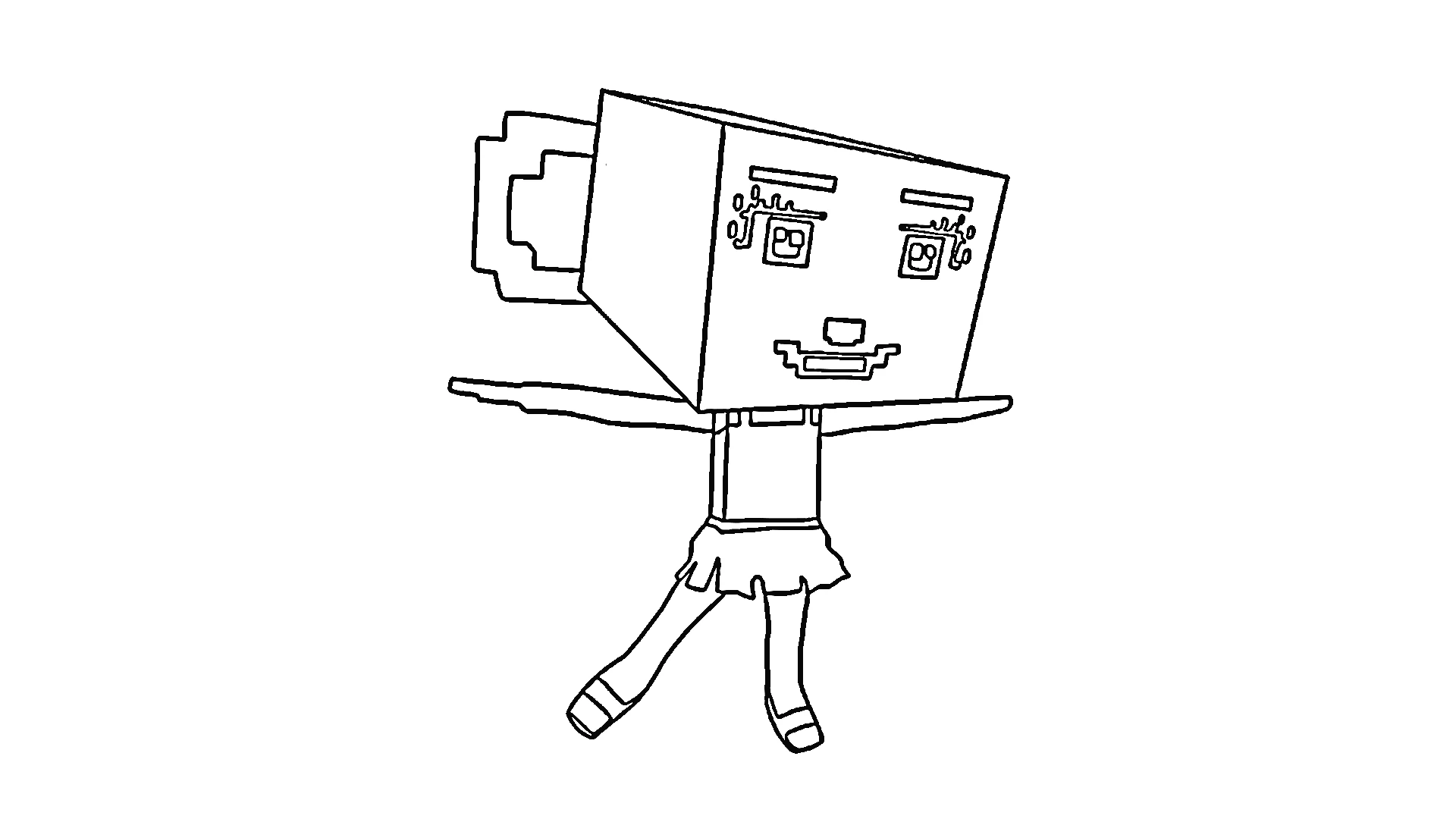 imprimer coloriage Steal a Brainrot