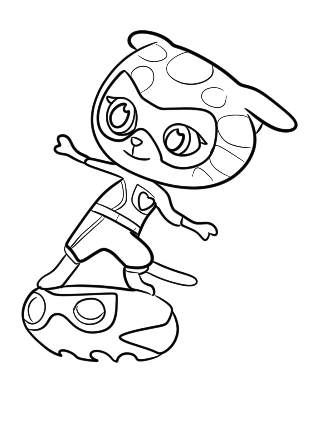 coloriage Superkitties en ligne