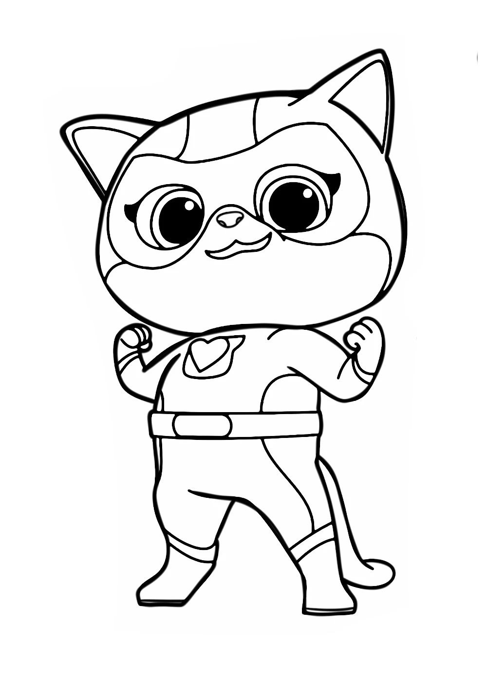 coloriage Superkitties a telecharger