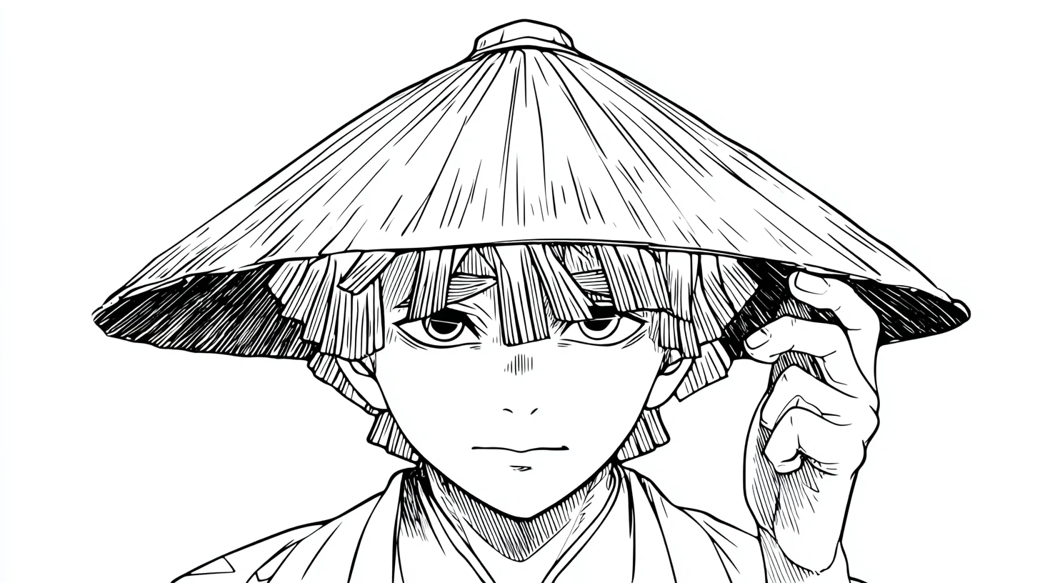 coloriage Zenitsu Agatsuma à imprimer pdf gratuit 1