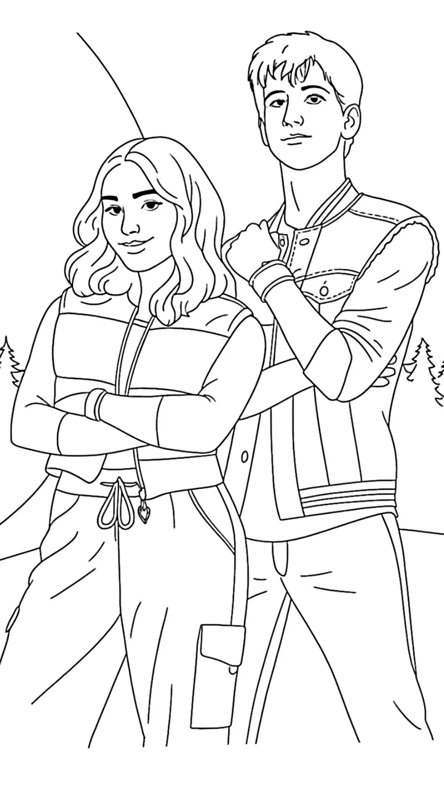 coloriage Zombies 4 de pour enfants