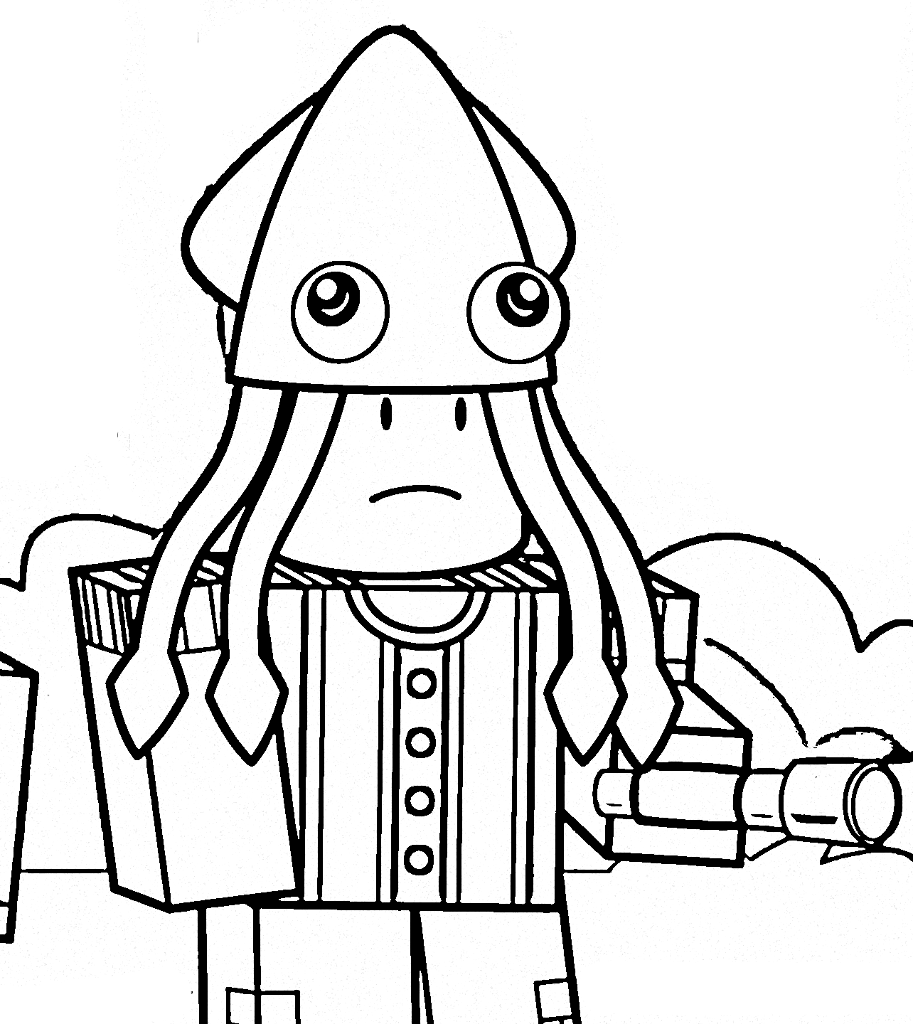 coloriage 99 Nights in the Forest et dessin a imprimer