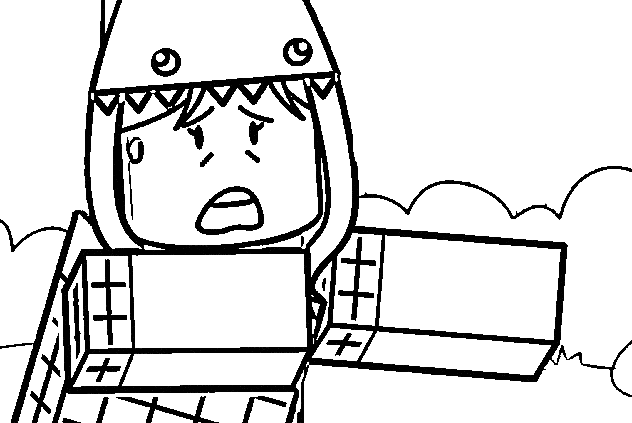 coloriage 99 Nights in the Forest pour enfant de 7 ans