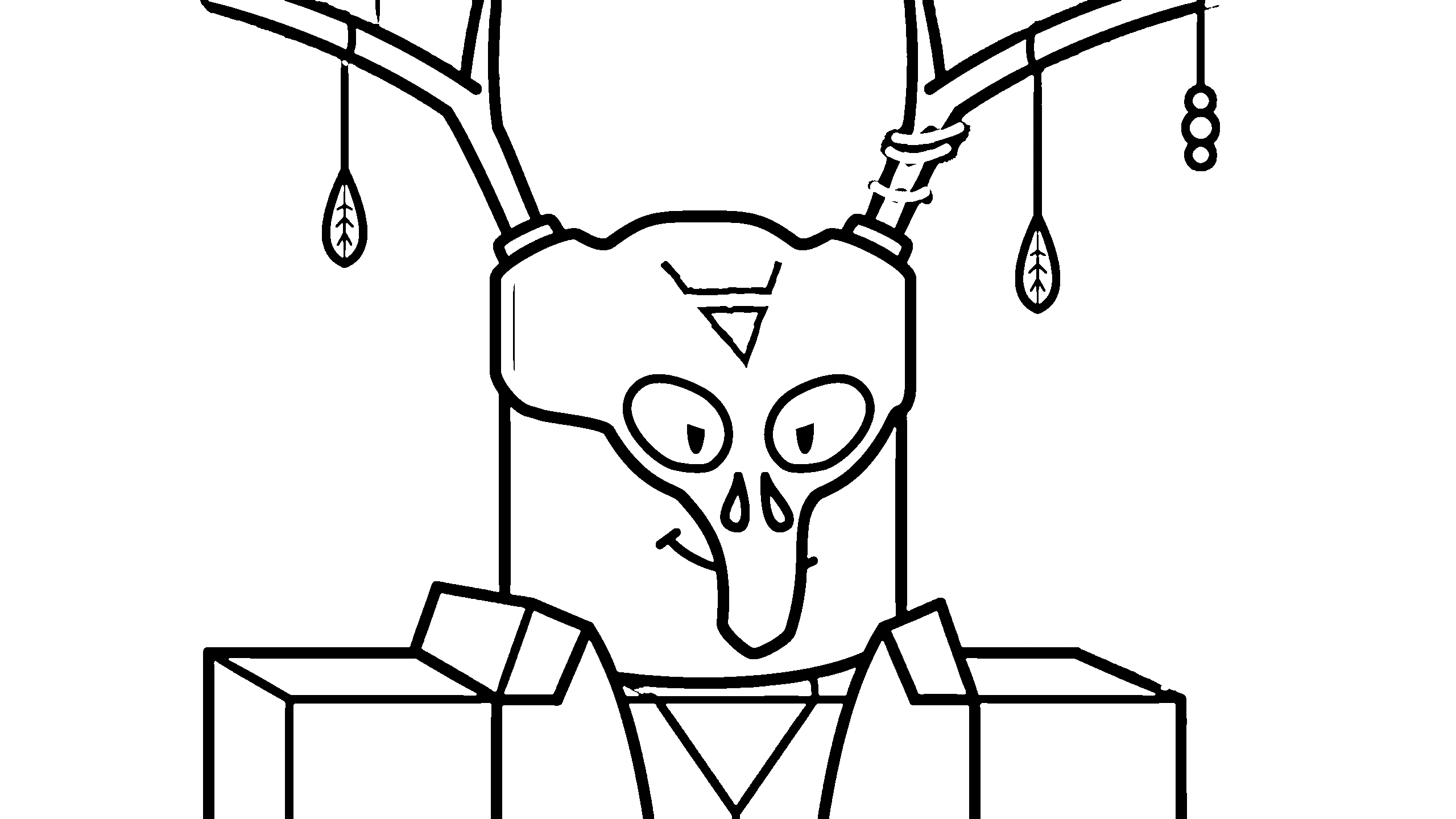 coloriage 99 Nights in the Forest a imprimer pour enfant de 4 ans