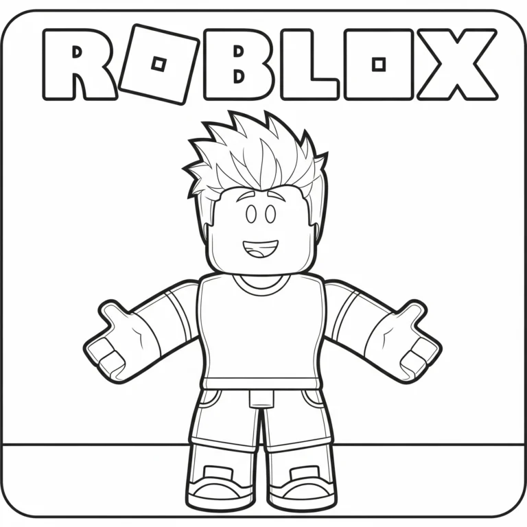 Coloriage Roblox