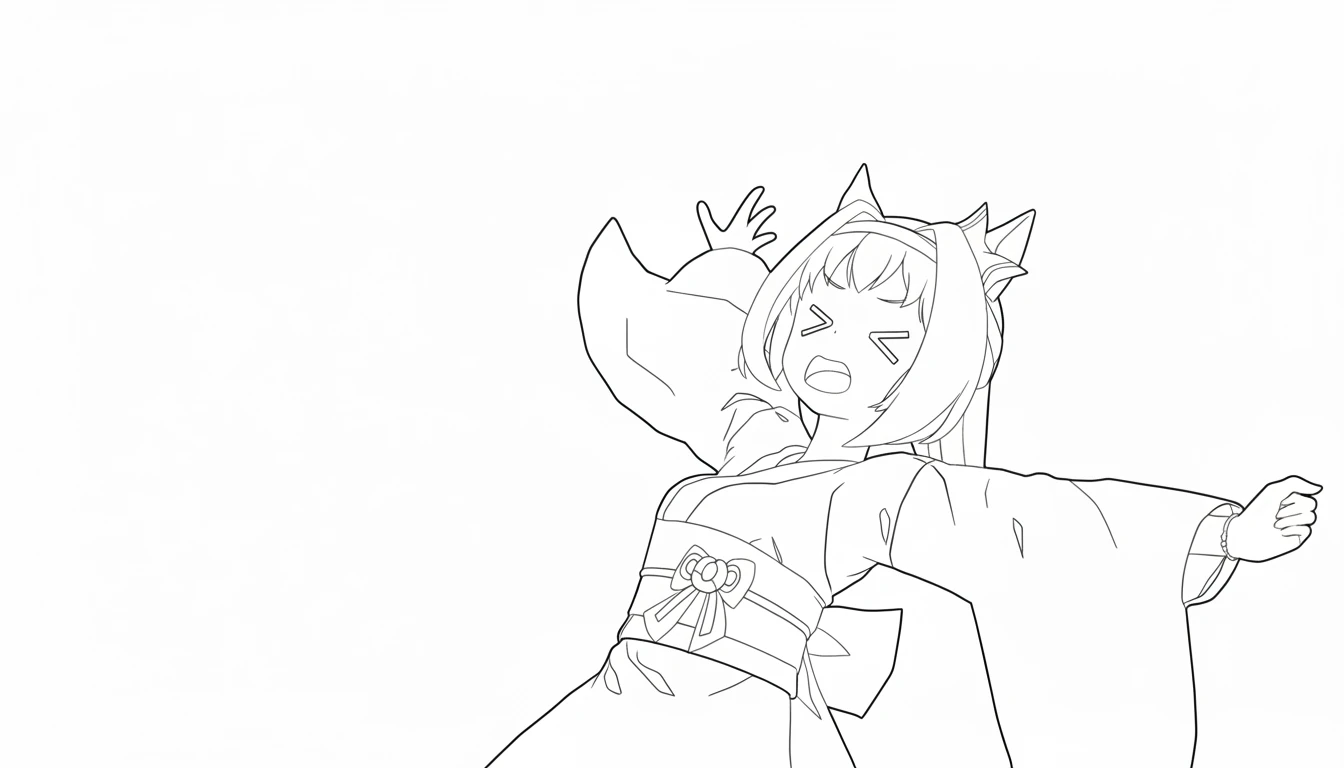 coloriage Haru Urara à imprimer gratuitement pdf