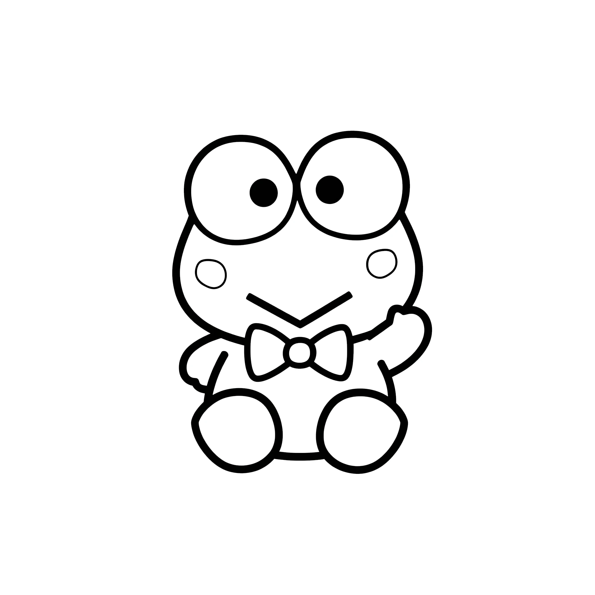 coloriage Keroppi en ligne 1
