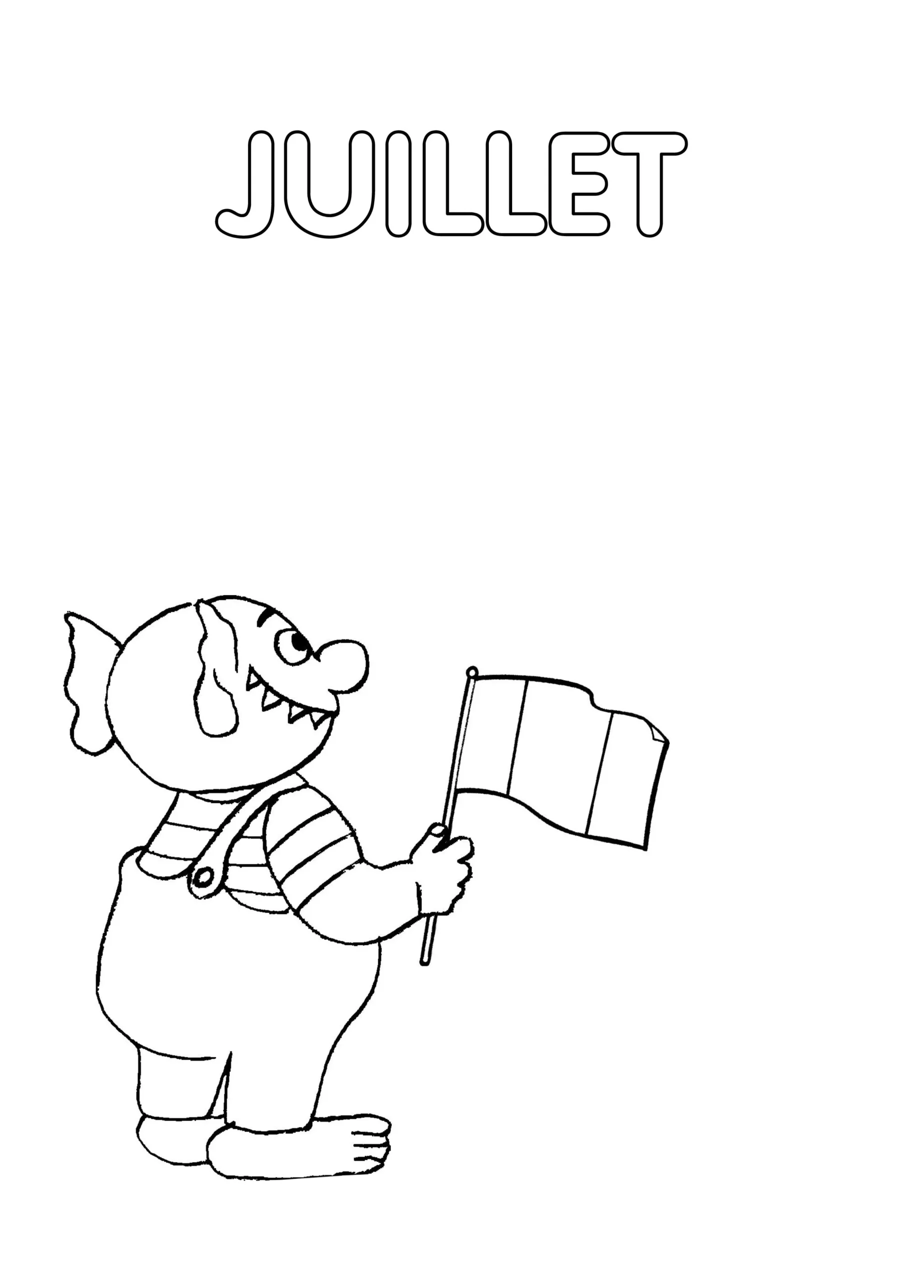 coloriage Le Petit Ogre à imprimer pdf gratuit 3