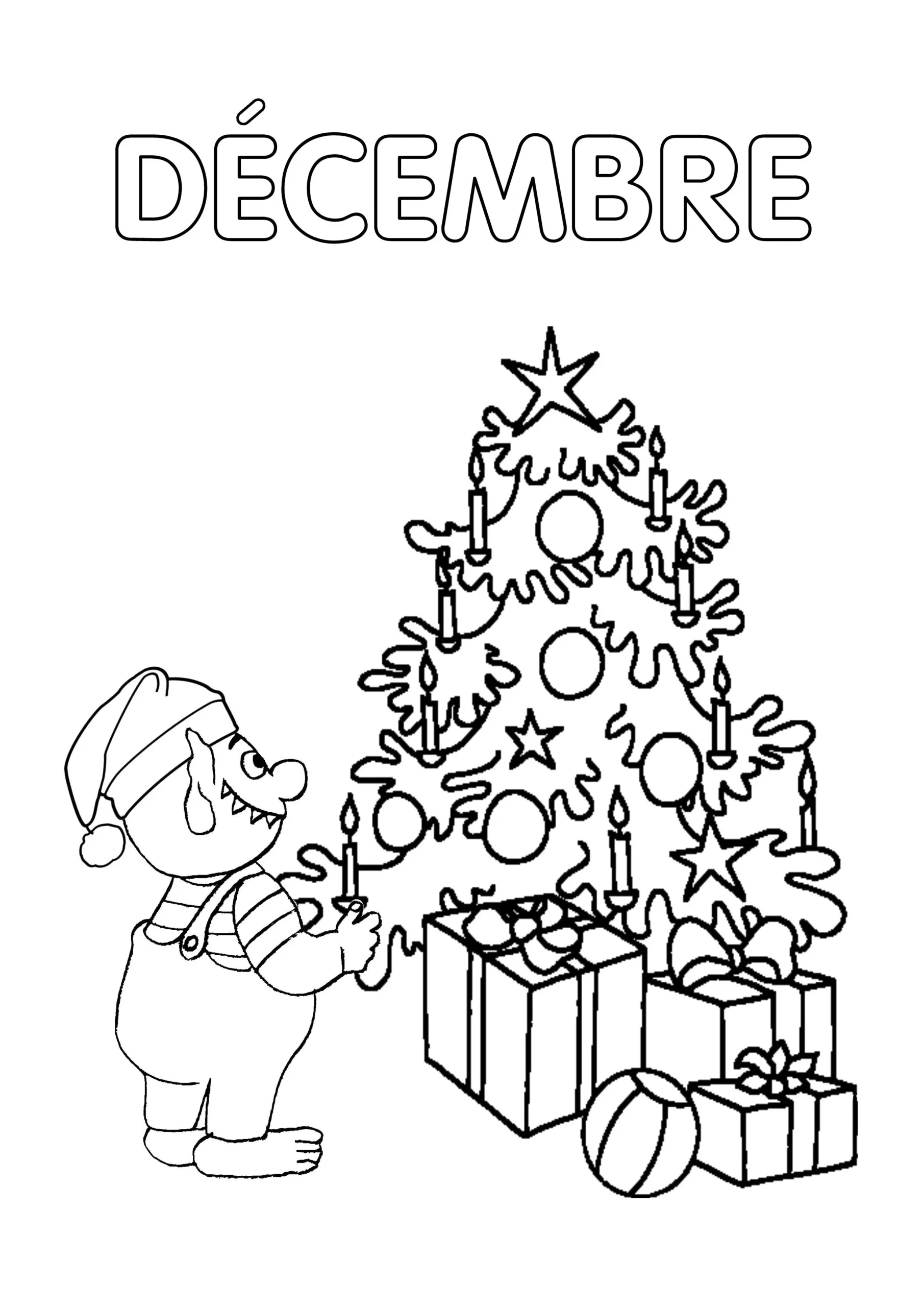 coloriage Le Petit Ogre à imprimer pdf gratuit 4