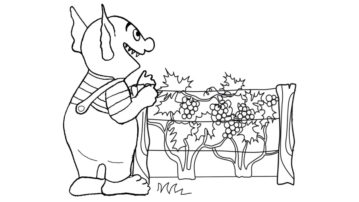 image pour coloriage Le Petit Ogre enfant 1