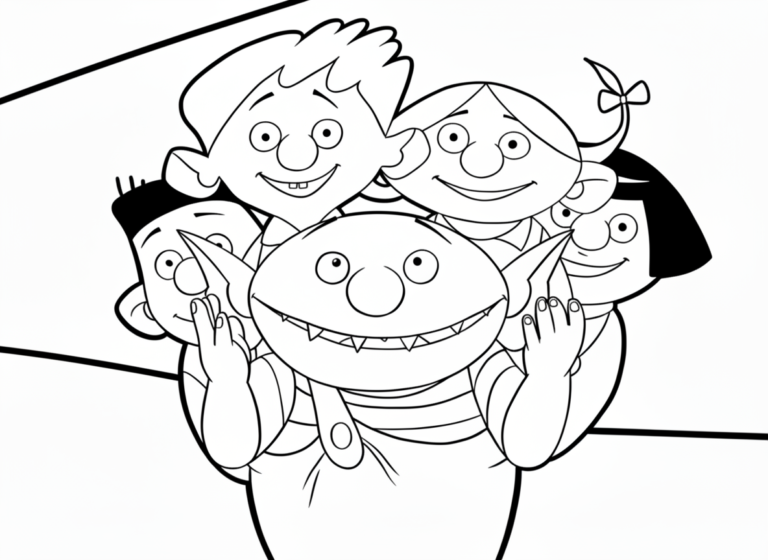 Coloriage Le Petit Ogre